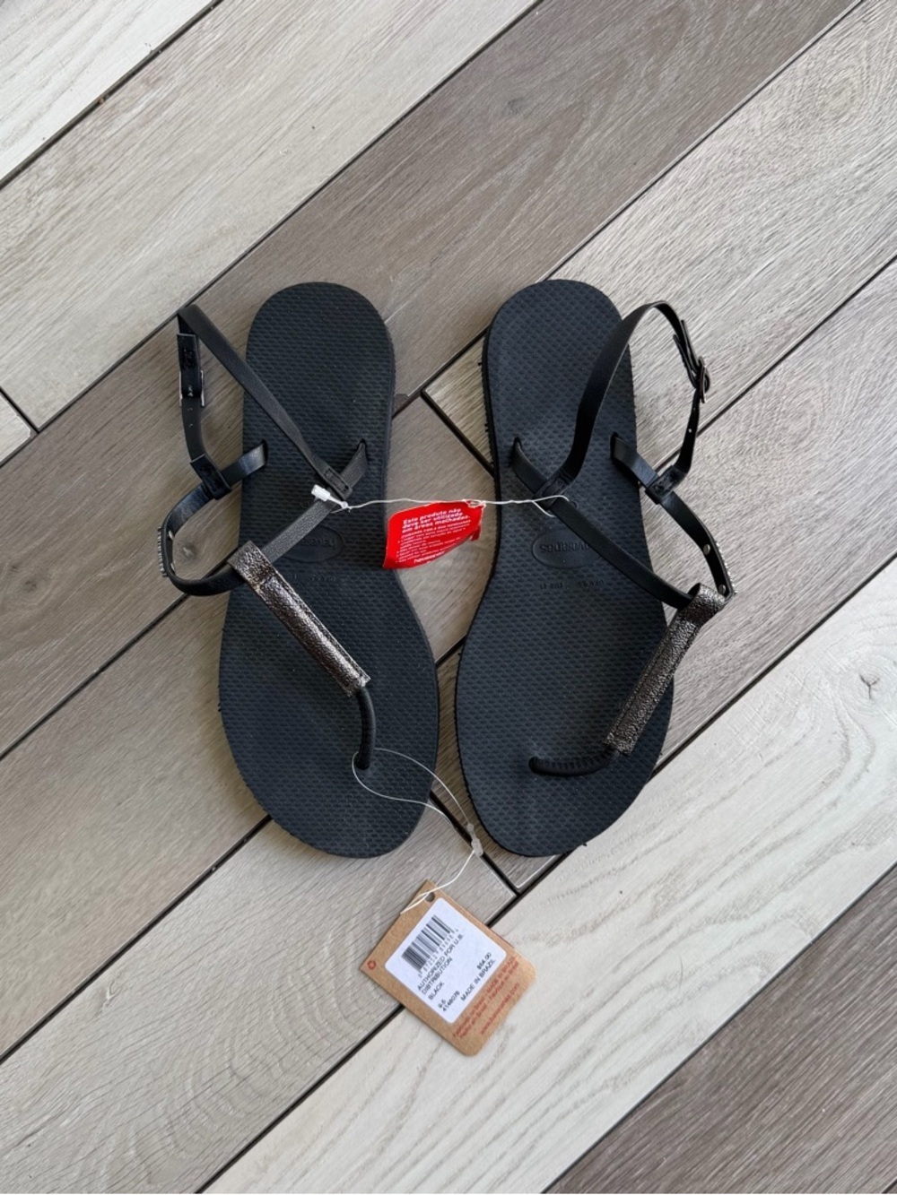 Havaianas Women's You Riviera Thong Sandals in Black
